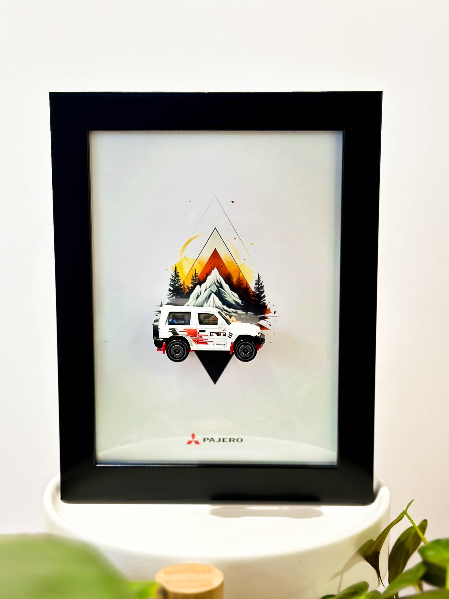 Hot Wheels Framed - Pajero Evolution