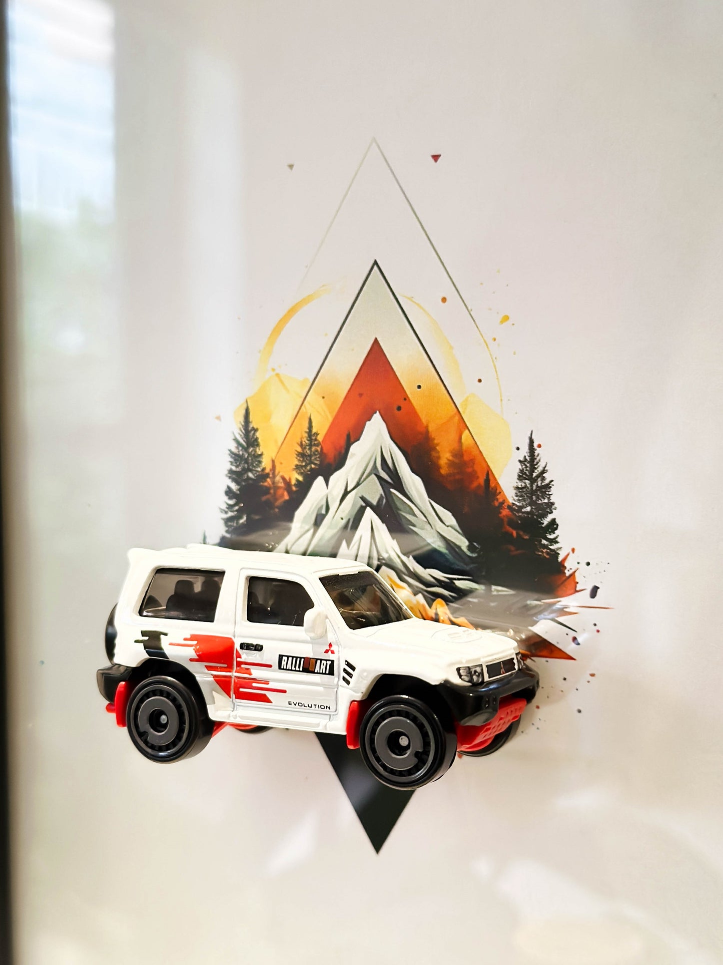 Hot Wheels Framed - Pajero Evolution