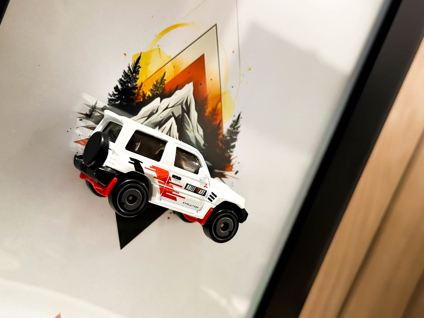 Hot Wheels Framed - Pajero Evolution