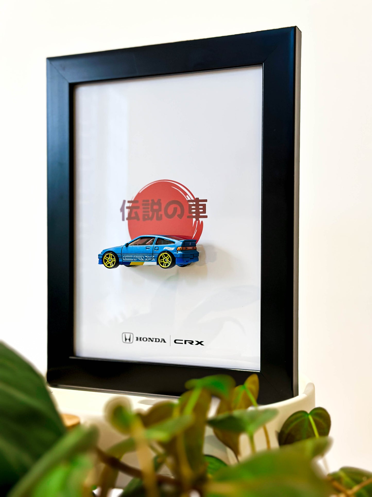 Hot Wheels Framed - Honda CR-X