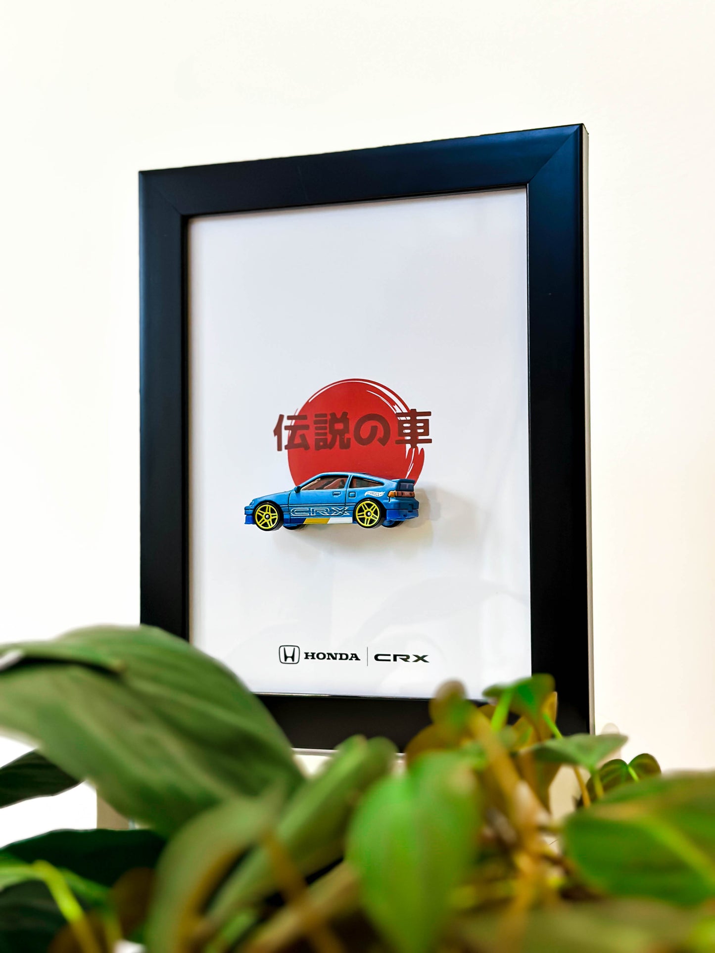 Hot Wheels Framed - Honda CR-X