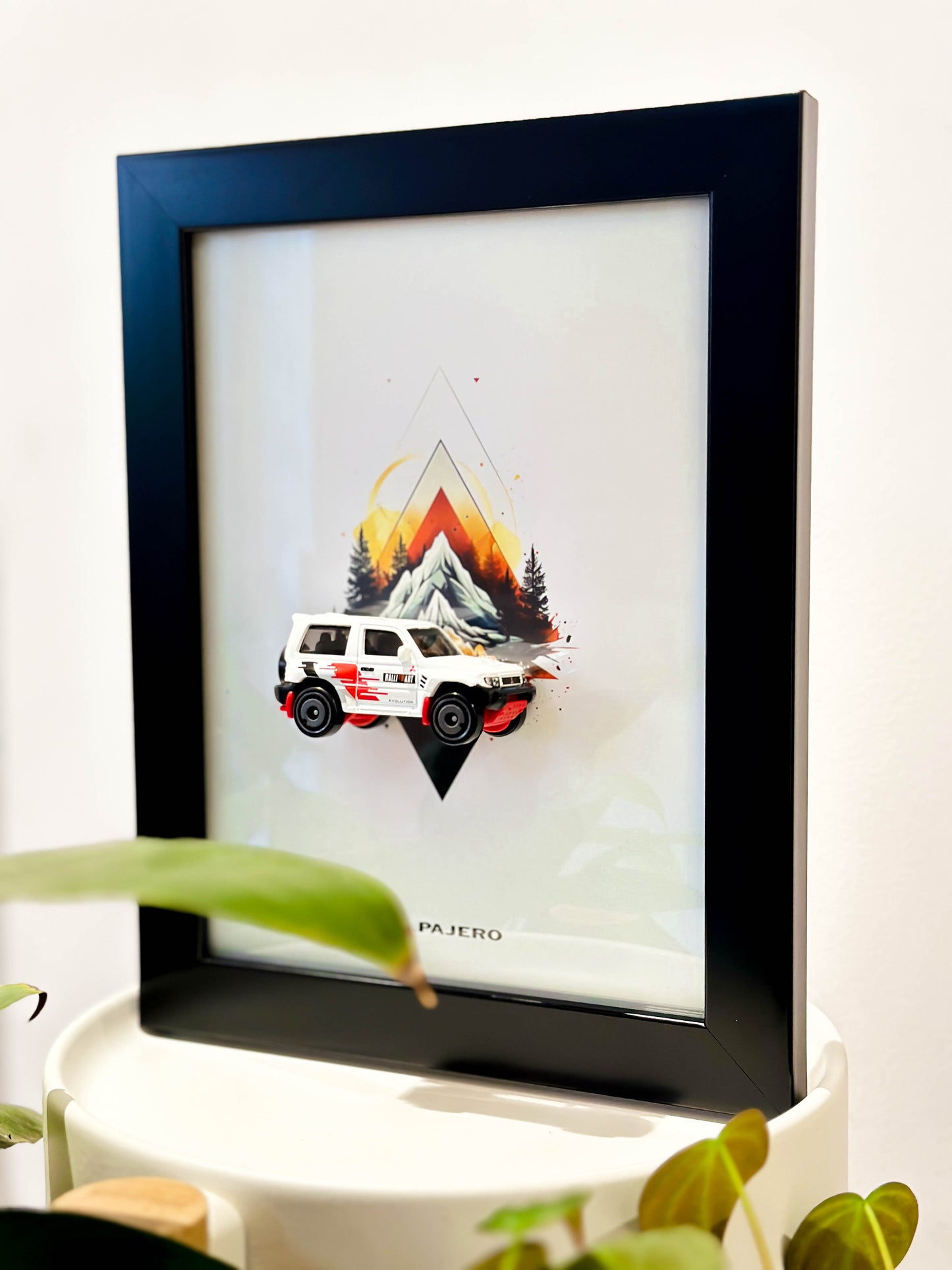 Hot Wheels Framed - Pajero Evolution