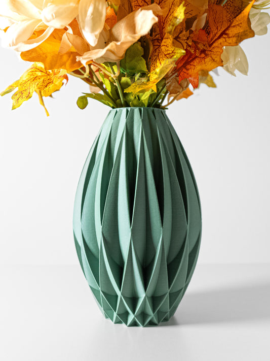 Kivra Vase - Light Teal