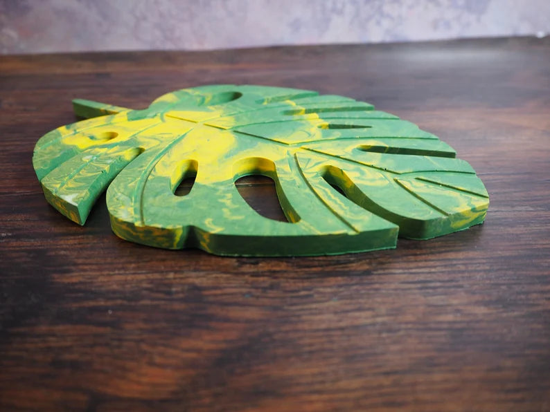 Monstera Leaf Trinket Tray - Customizable