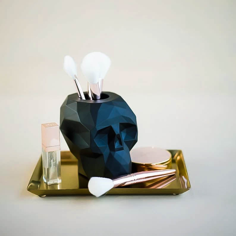 Geometric Skull Holder - Customizable